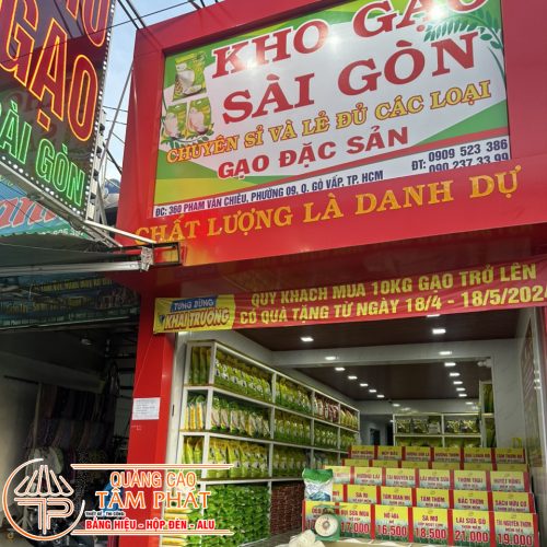 Làm bảng hiệu quảng cáo giá rẻ tại TPHCM