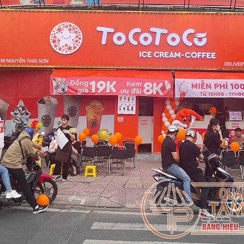 Mẫu Bảng Hiệu - Biển Quảng Cáo Quán Ăn Vặt, Trà Sữa Đẹp 13 Bảng Hiệu - Biển Quảng Cáo Quán Ăn Vặt, Trà Sữa Đẹp