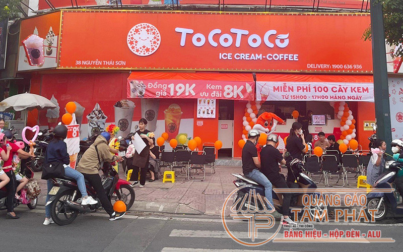 Mẫu Bảng Hiệu - Biển Quảng Cáo Quán Ăn Vặt, Trà Sữa Đẹp 7 Bảng Hiệu - Biển Quảng Cáo Quán Ăn Vặt, Trà Sữa Đẹp