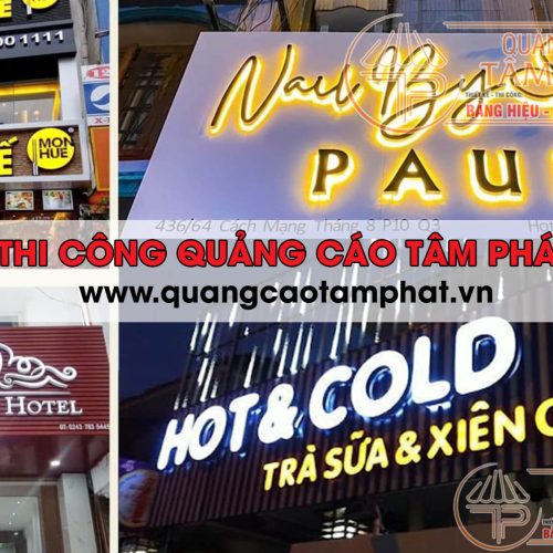 Làm bảng hiệu quảng cáo giá rẻ