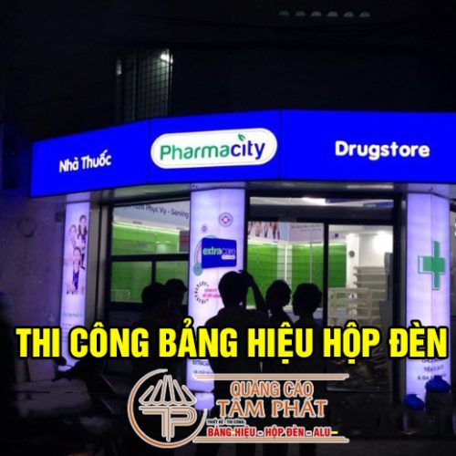 Làm bảng hiệu hộp đèn giá rẻ